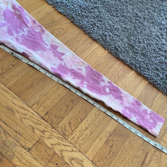 Spiritual Gangster Tie Dye Seamless Purple Leggings Size XS/S - Picture 10 of 13